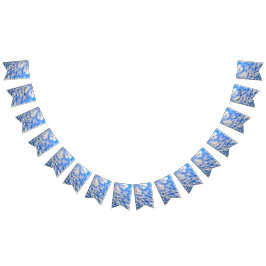 Ozean und Himmelblau Wimpelkette