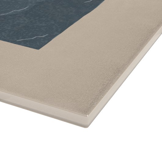 Ozean und Starfish Schneidebrett (Ecke)