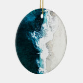 Ozean und Strand Keramik Ornament (Rechts)