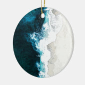 Ozean und Strand Keramik Ornament (Links)
