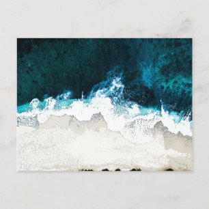 Ozean und Strand Postkarte