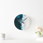 Ozean und Strand Runde Wanduhr (Zuhause)