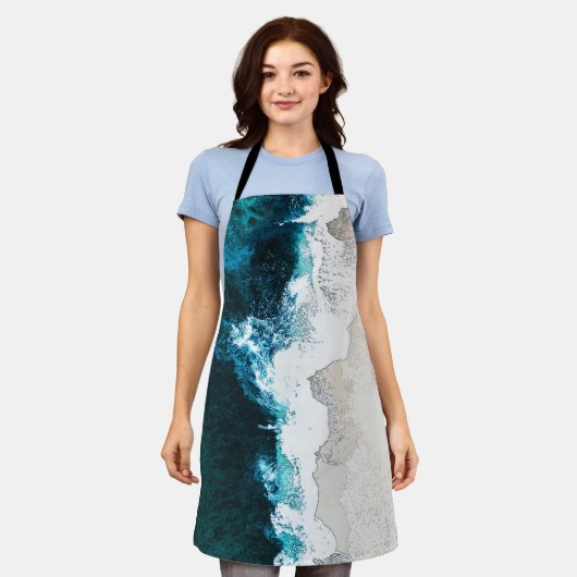 Ozean und Strand Schürze (Getragen)