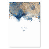 Ozean unter dem Fun des Meeres - Faktenkarte Tischnummer (Rückseite)