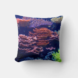 Ozean unter Wasser, Meeresleben, wahre Vorstellung Kissen