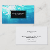 Ozean Visitenkarte (Vorne/Hinten)