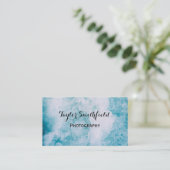 Ozean-Visitenkarte Visitenkarte (Stehend Vorderseite)