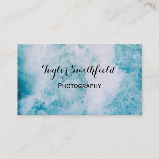 Ozean-Visitenkarte Visitenkarte (Vorderseite)