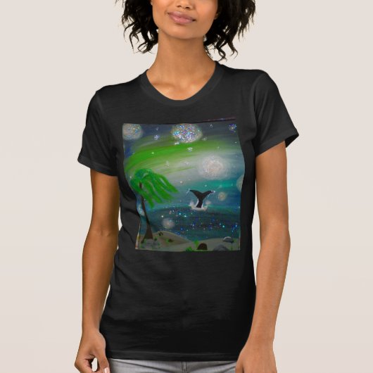Ozean von Träumen T-Shirt (Vorderseite)