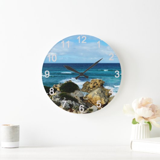 Ozean, Wall-Uhr Große Wanduhr (Zuhause)