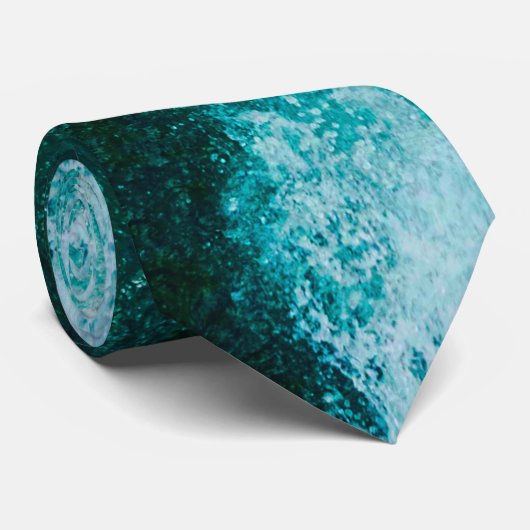 Ozean-Wasser Krawatte (Gerollt)
