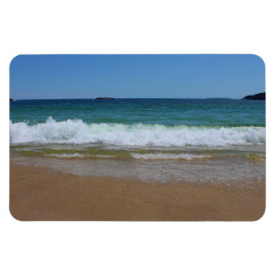 Ozean-Wellen an Sand-Strand II Magnet