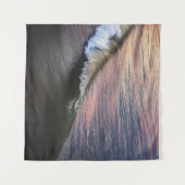 OZEAN WELLEN, DIE TÄGLICH KÜRZEN WANDTEPPICH (Vorderseite (Horizontal))