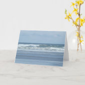 Ozean-Wellen-Karte Karte (Gelbe Blume)