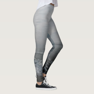 Ozean-Wellen Legging Leggings