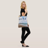 Ozean-Wellen u. Strand Oahus Hawaii Tasche (Am Model)