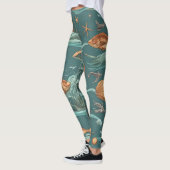 Ozeanabenteuer-Leggings Leggings (Links)