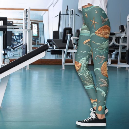 Ozeanabenteuer-Leggings Leggings