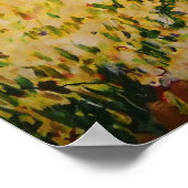 "Ozeanansicht" Poster (Ecke)