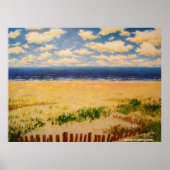 "Ozeanansicht" Poster (Vorne)