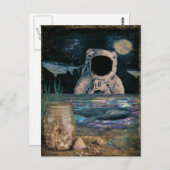Ozeanastronaut Postkarte (Vorne/Hinten)