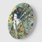 "Ozeanatmen" Große Wanduhr (Winkel)