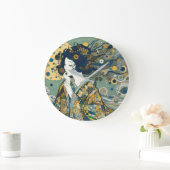 "Ozeanatmen" Große Wanduhr (Zuhause)