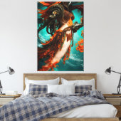 Ozeanbeklagung 101 leinwanddruck (Insitu (Schlafzimmer))