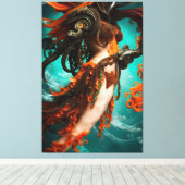 Ozeanbeklagung 101 leinwanddruck (Insitu (Holzboden))