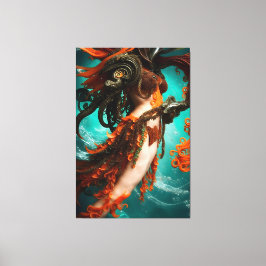 Ozeanbeklagung 101 leinwanddruck