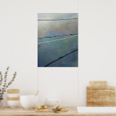 Ozeanbestrahlung Poster (Küche)