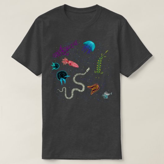Ozeanbiolumineszenz T-Shirt (Design vorne)