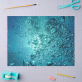 Ozeanblasenpapier Seidenpapier (Basteln)