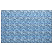 Ozeanblau abstraktes Wassermuster Stoff (Fat Quarter (45,7 x 55,9 cm))