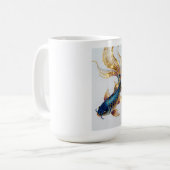 ozeanblau kaffeetasse (Vorderseite Links)
