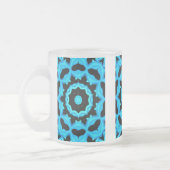 Ozeanblau Mattglastasse (Links)