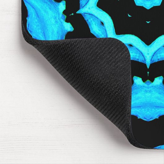 Ozeanblau Mousepad (Ecke)