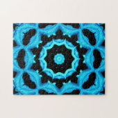 Ozeanblau Puzzle (Horizontal)