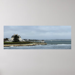 Ozeanblick mit Home Poster