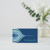 Ozeanblüte| Anpassbare Visitenkarten Visitenkarte (Stehend Vorderseite)