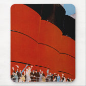 Ozeandampfer-gute Reise Mousepad (Vorne)