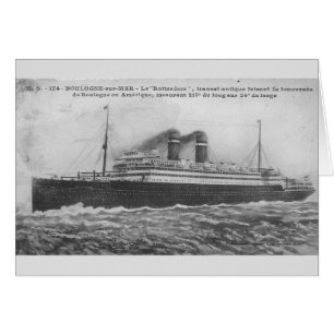 Ozeandampfer Rotterdam 1910