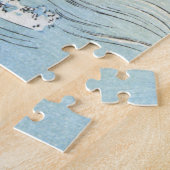 Ozeandrache auf dem Fuji HOKUSAI Ukiyo-e Puzzle (Seite)