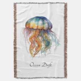 Ozeandrift Farbige Küstenkomfort Decke