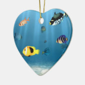 Ozeane der Fische Keramikornament (Links)