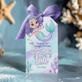 Ozeane der Fun Mermaid Vielen Dank V1 ID1142 Geschenkanhänger