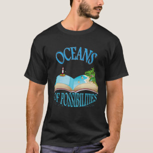Ozeane der Möglichkeiten Buchwellen Sommerlesen T-Shirt
