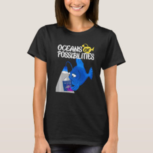 Ozeane der Möglichkeiten Sommerlesen 2022 Angler T-Shirt
