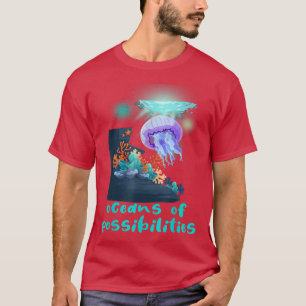 Ozeane der Möglichkeiten Sommerlesen 2022 Korallen T-Shirt