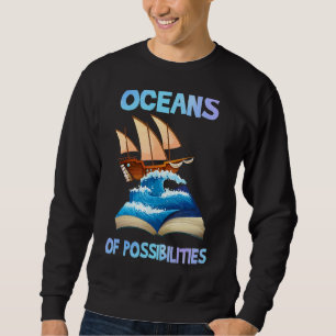 Ozeane der Möglichkeiten Sommerlesen 2022 Librar Sweatshirt